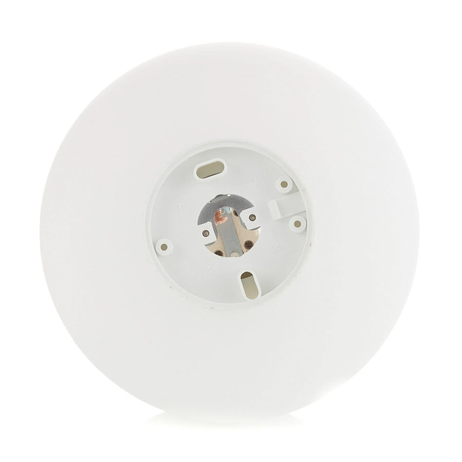 Applique murale Lumi Sfera en verre, blanc, Ø 14 cm, IP44