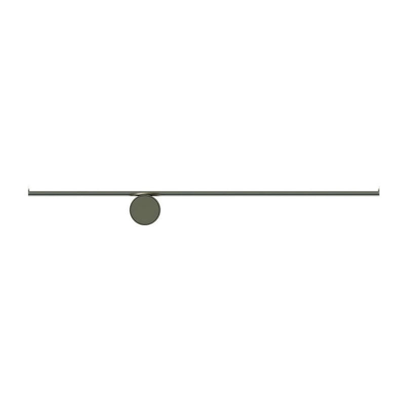 Applique murale LED Coordinates Wall 1 en aluminium, platine, hauteur 9 cm