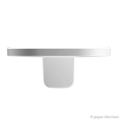 Applique murale LED Oplight W1 en aluminium, blanc, hauteur 9,5 cm