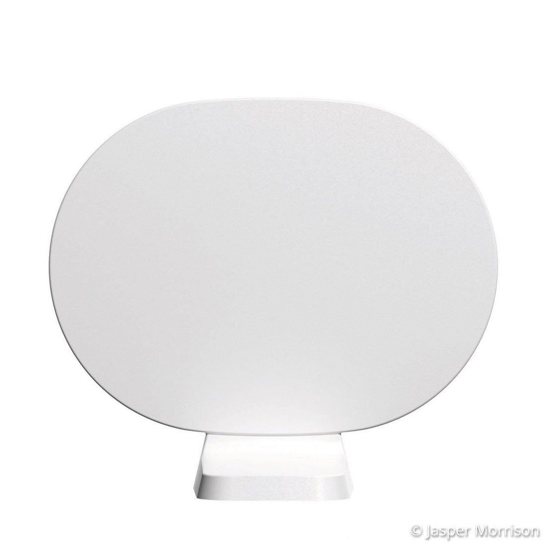 Applique murale LED Oplight W1 en aluminium, blanc, hauteur 9,5 cm