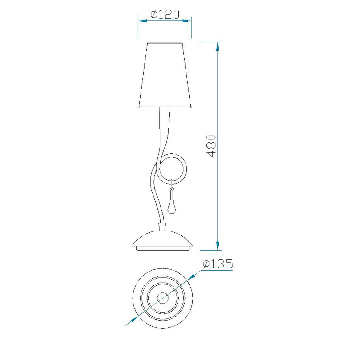 Lampe de chevet | Alanelella