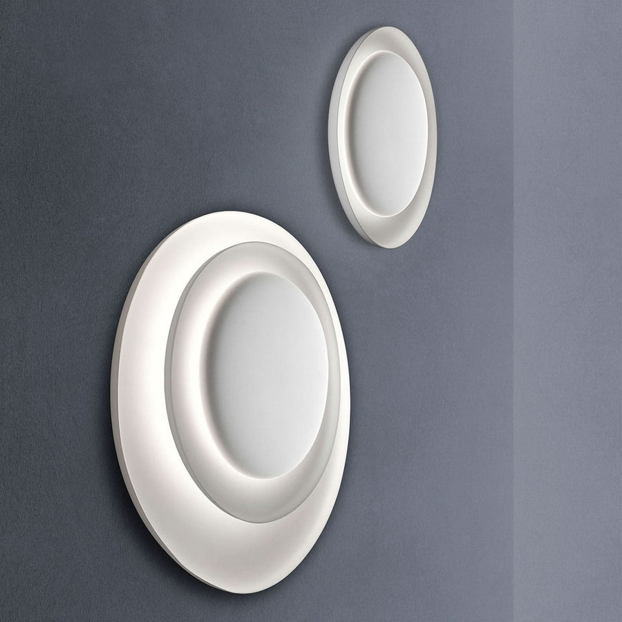 Applique murale LED MyLight Bahia, blanc, hauteur 55 cm