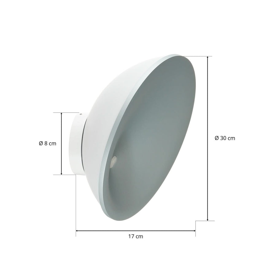 Applique murale LED Beep en aluminium, Ø 30 cm