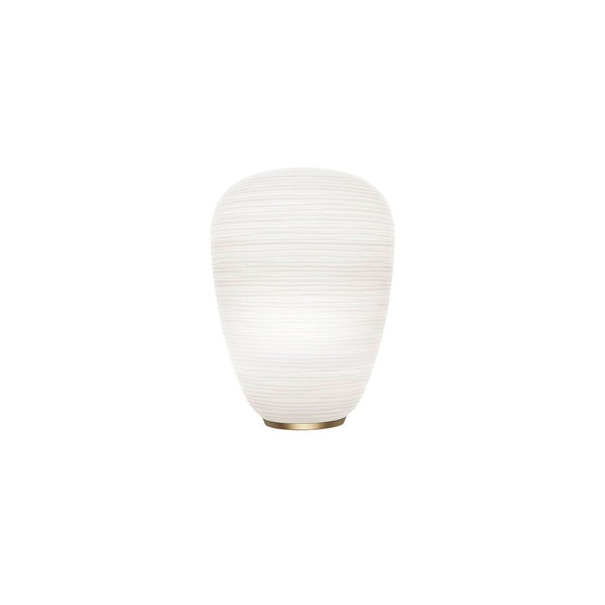 Applique murale Rituals 1 en verre, doré et blanc, hauteur 34 cm