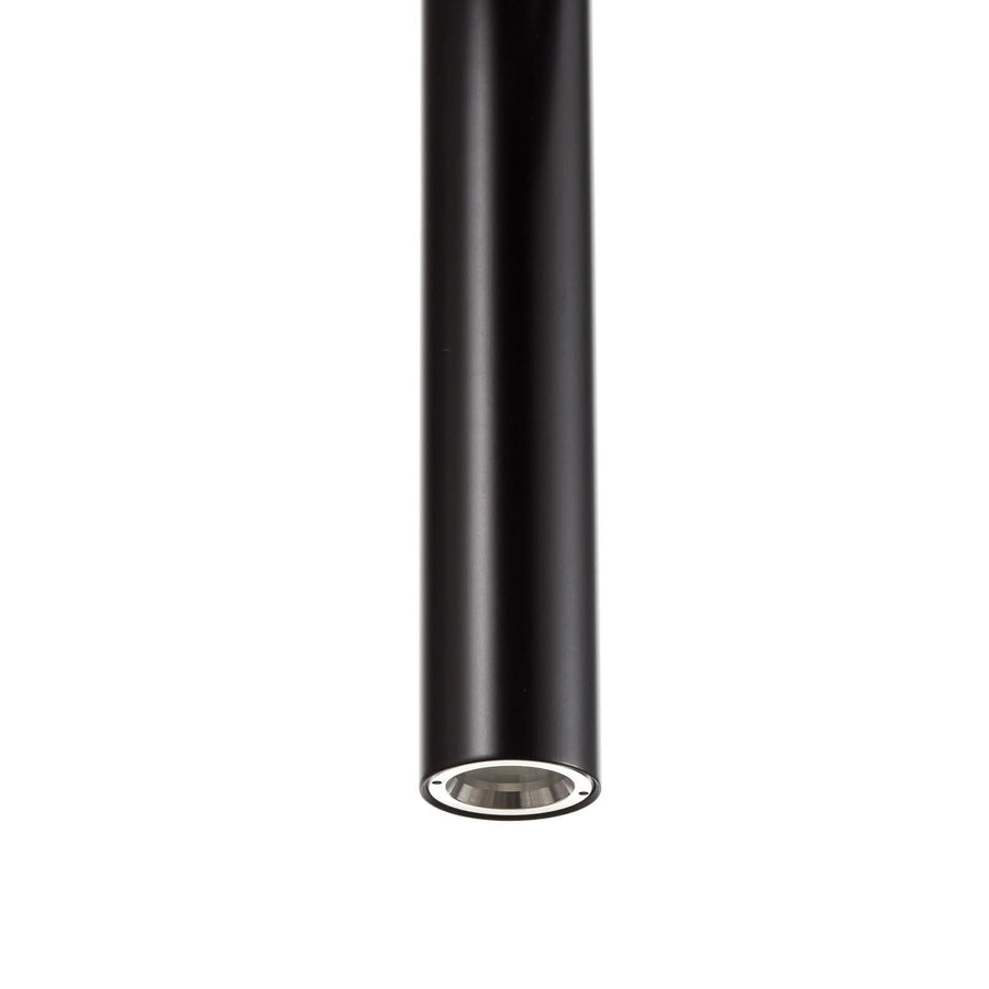 Applique murale LED Tobia en métal, noir, hauteur 40 cm