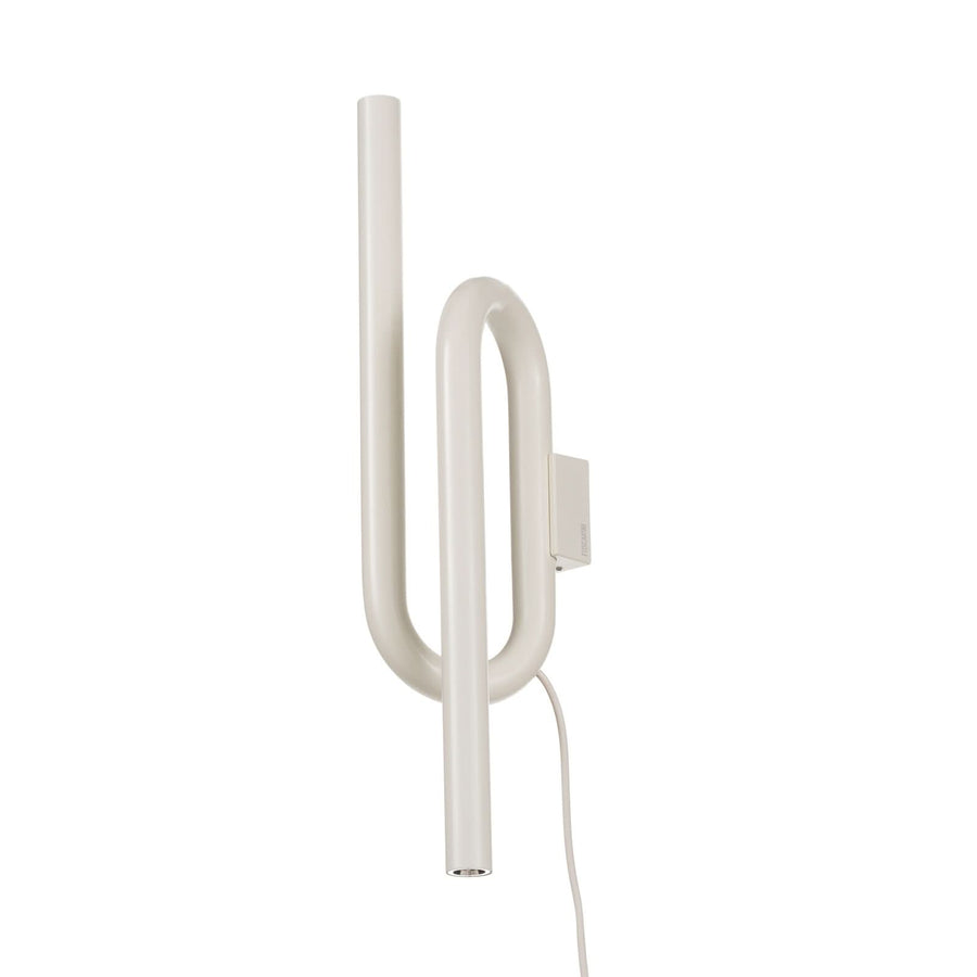 Applique murale LED Tobia en métal, blanc, 2 lumières, hauteur 40 cm
