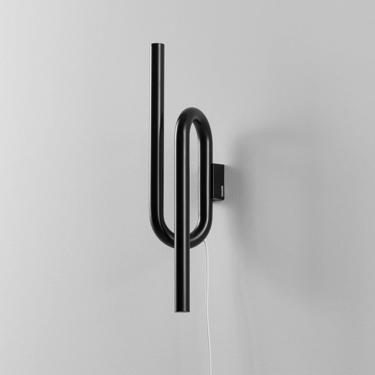 Applique murale LED Tobia en métal, noir, 2 lumières, hauteur 40 cm