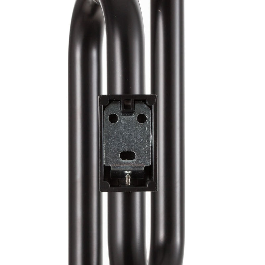 Applique murale LED Tobia en métal, noir, 2 lumières, hauteur 40 cm