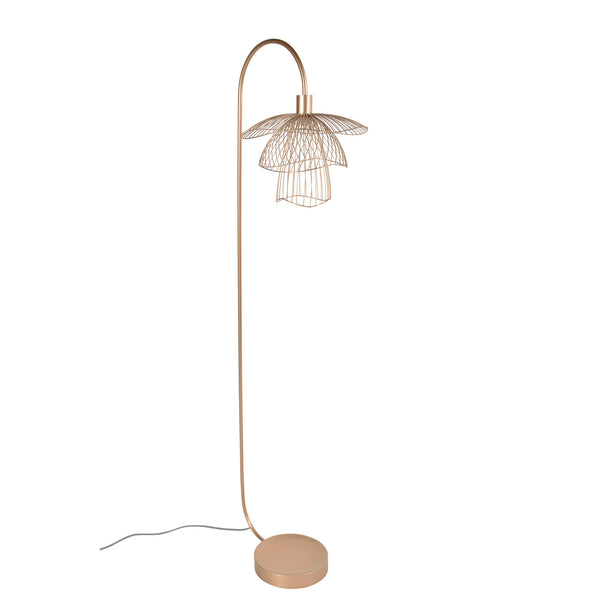 Lampadaire Papillon XS en métal, crème, hauteur 150 cm