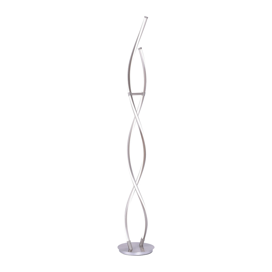 Lampadaire Q-Malina acier