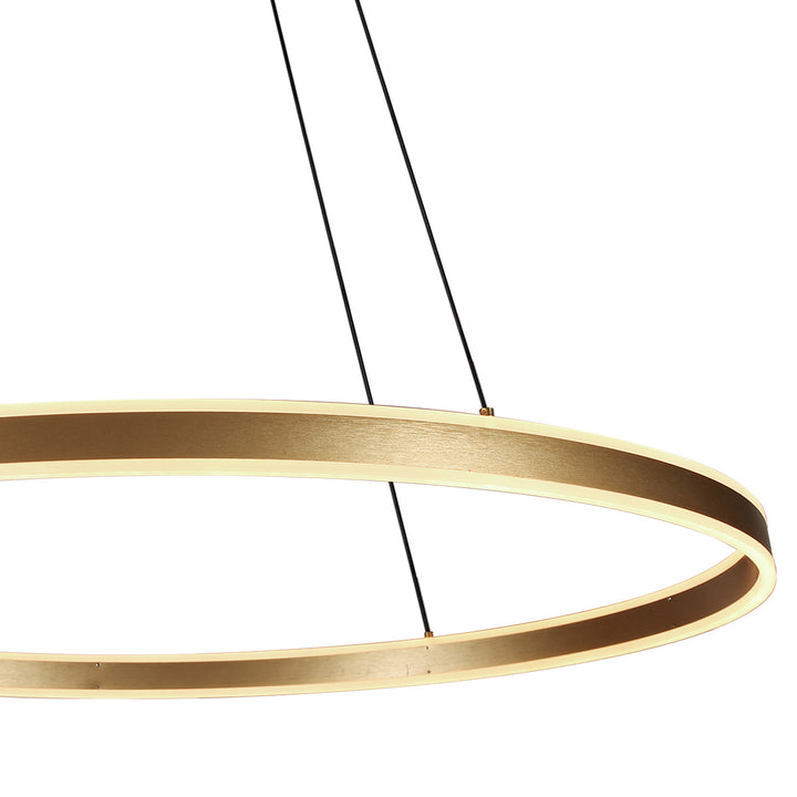 Lustre Suspendu Or Élégant | Enir