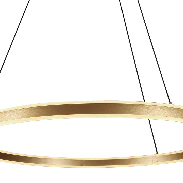 Lustre Suspendu Or Élégant | Enir
