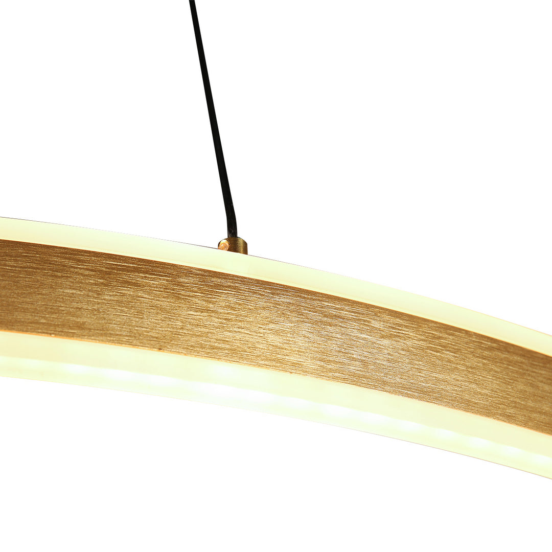 Lustre Suspendu Or Élégant | Enir