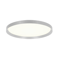 Plafonnier couleur acier Flady 3685ST Ø40 cm