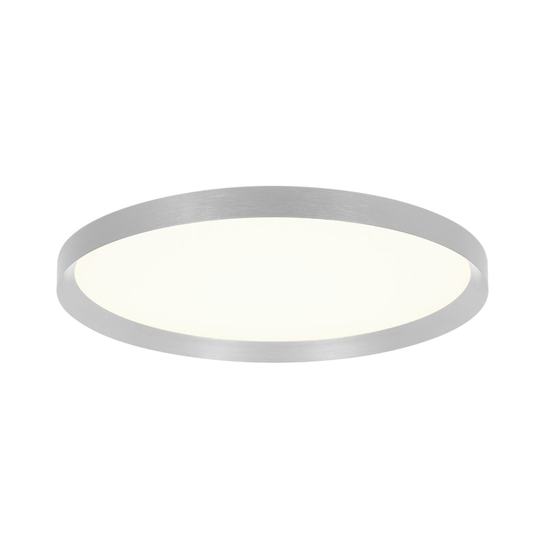Plafonnier couleur acier Flady 3685ST Ø40 cm