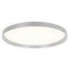 Plafonnier couleur acier Flady 3686ST Ø50 cm