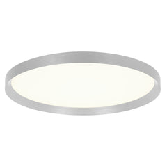 Plafonnier couleur acier Flady 3686ST Ø50 cm
