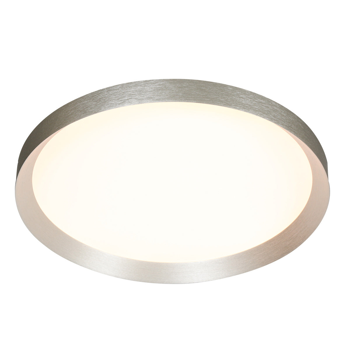 Plafonnier couleur acier Flady 3686ST Ø50 cm