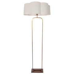 Lampadaire salon | FloraWave Bronze Ø50 cm
