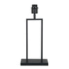 Lampe de table Stang 3843ZW noire sans abat-jour avec culot E27