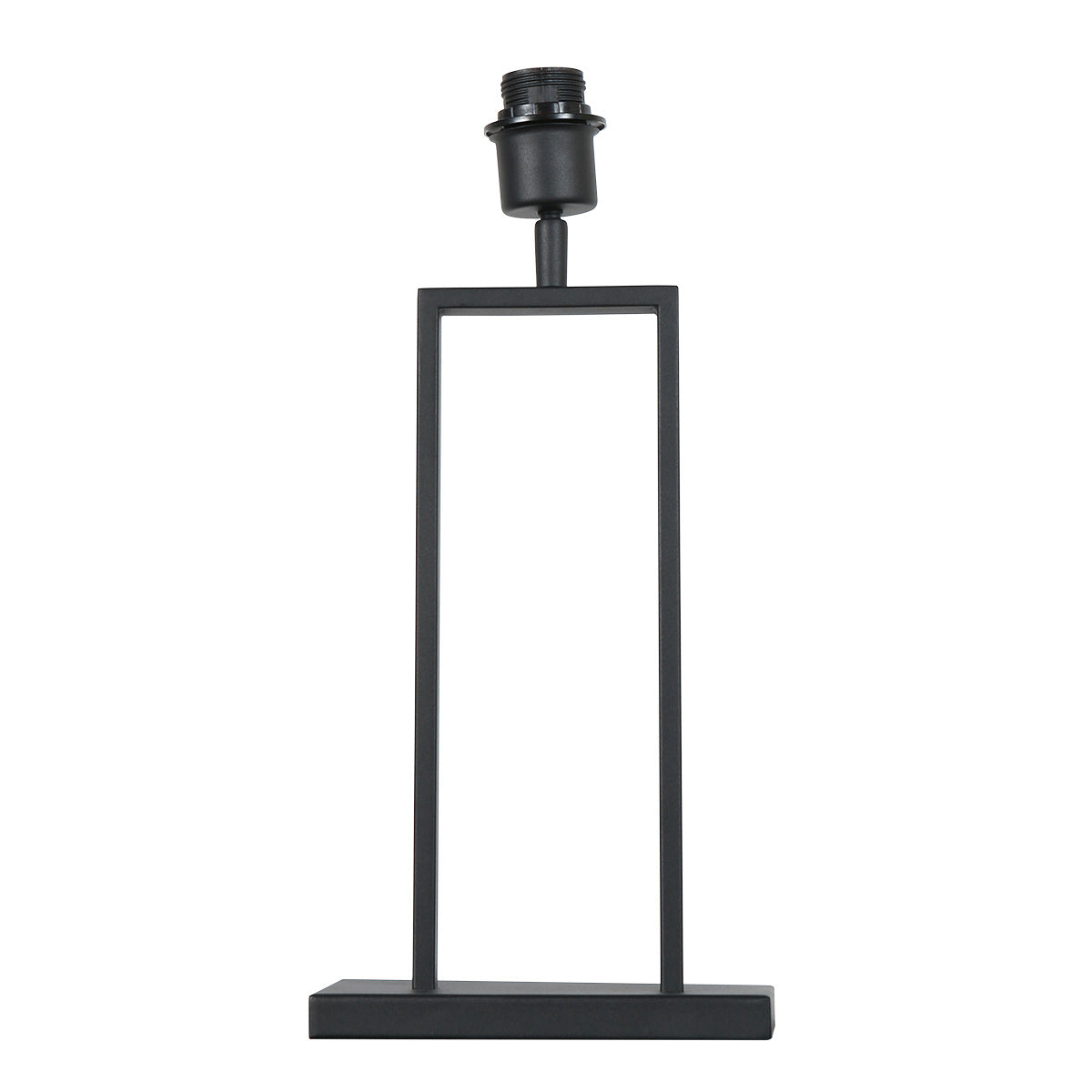 Lampe de table Stang 3843ZW noire sans abat-jour avec culot E27