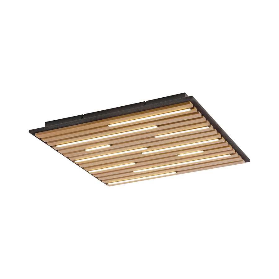 Applique murale Q-Akustik bois, L 62 cm