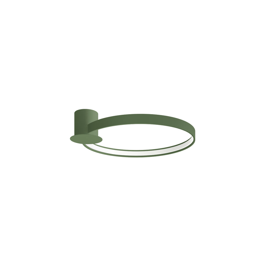 Plafonnier RIO 55 LED 4000K Vert olive