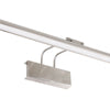 Applique murale Litho Led argenté