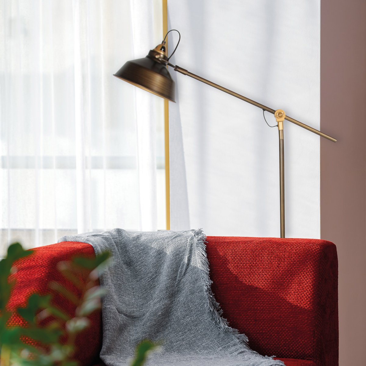 Lampadaire Nove bronze
