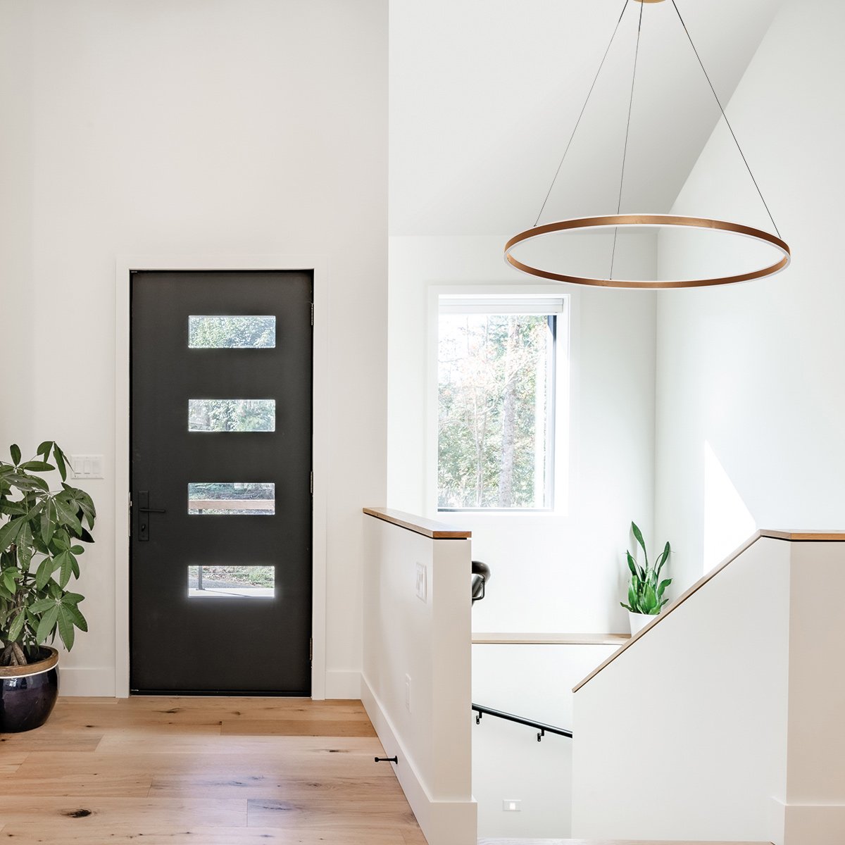 Suspension luminaire Ringlux doré
