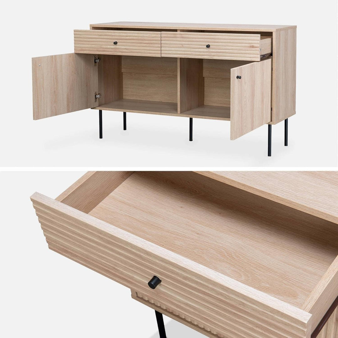 "Buffet Rangement Bois Moderne" | Designix - 3333    - https://designix.fr/