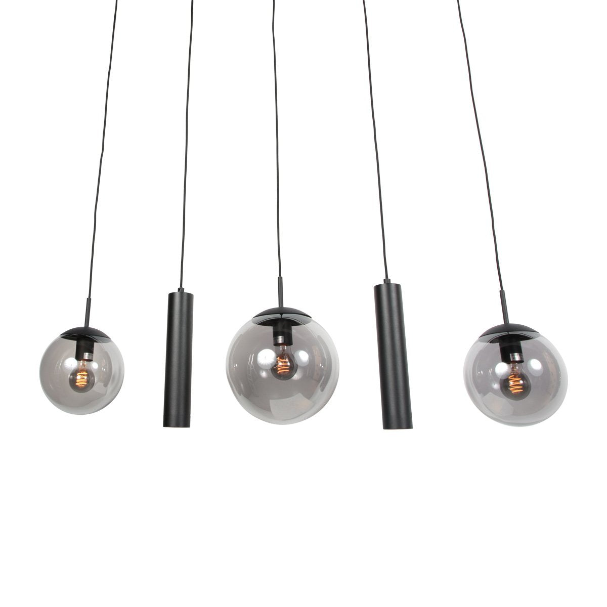 Suspension luminaire Bollique noir