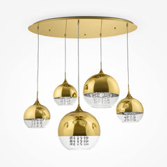 Fermi Suspension luminaire doré