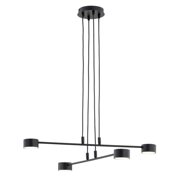 Suspension Modus 4 lumières noire