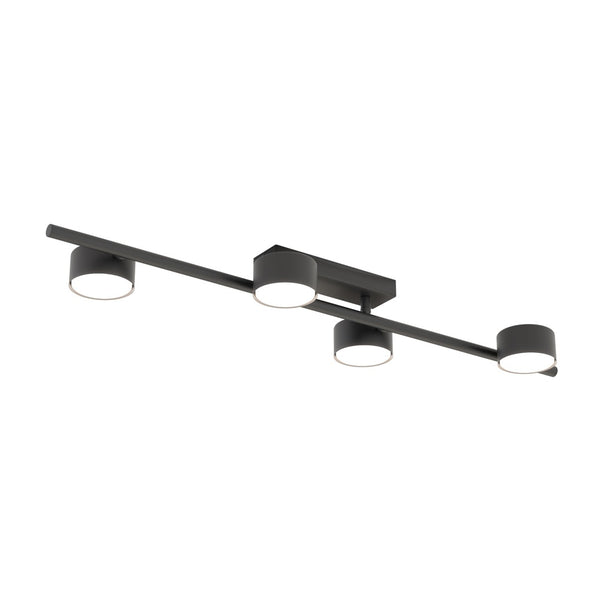 Plafonnier Bet 4 lumières noir