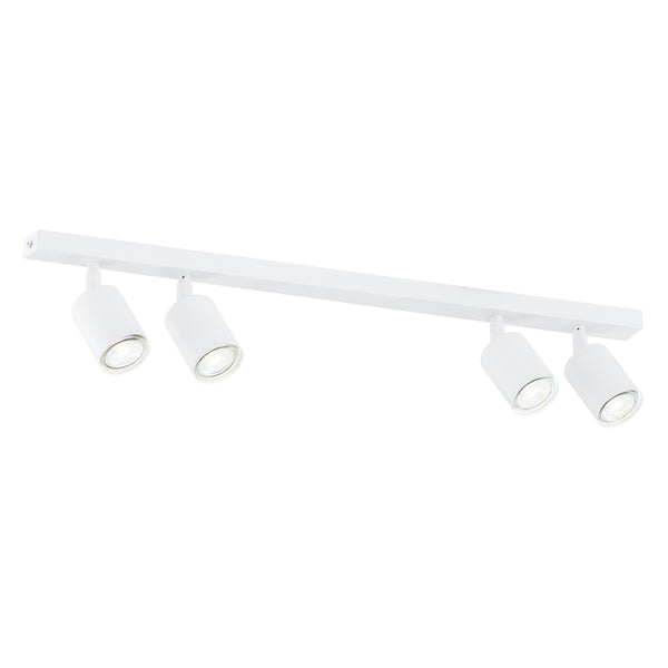 Plafonnier Flash 4 lumières blanc