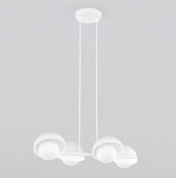 Lustre Boom 4 lumières blanc