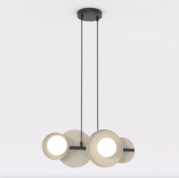 Lustre 4 lumières noir