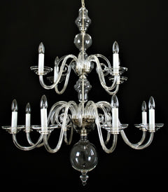 Lustre en verre transparent LW513120100G