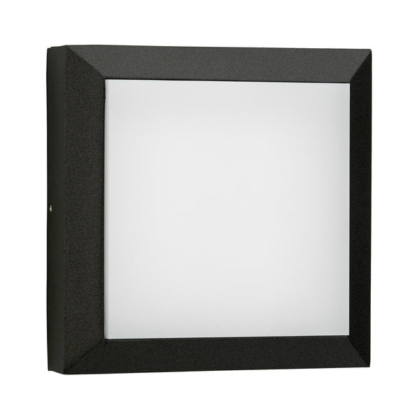 Applique d'extérieur LED Sophia 19 en aluminium, noir, hauteur 19 cm, IP54