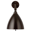 Applique murale Bestlite BL7 en laiton, noir, Ø 16 cm, 40 W, hauteur 27 cm, modèle 2