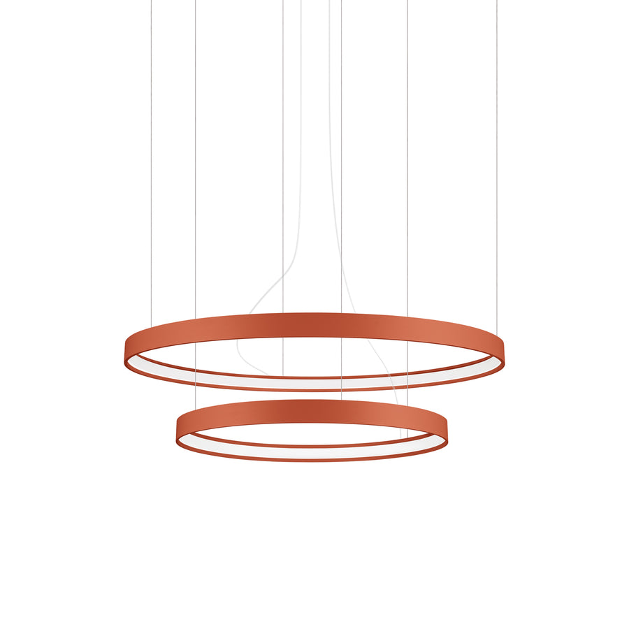 Lustre RIO 2 55/78 LED 3000K Ocre rouge