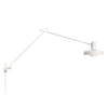 Applique murale Arigato en aluminium, blanc, Ø 23 cm, 70 W, modèle 2