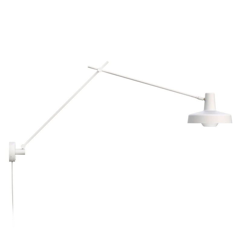 Applique murale Arigato en aluminium, blanc, Ø 23 cm, 70 W, modèle 2