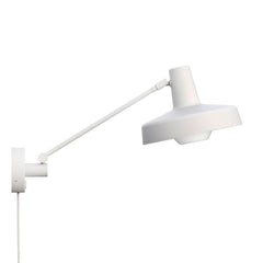 Applique murale Arigato en aluminium, blanc, Ø 23 cm, 70 W, modèle 3