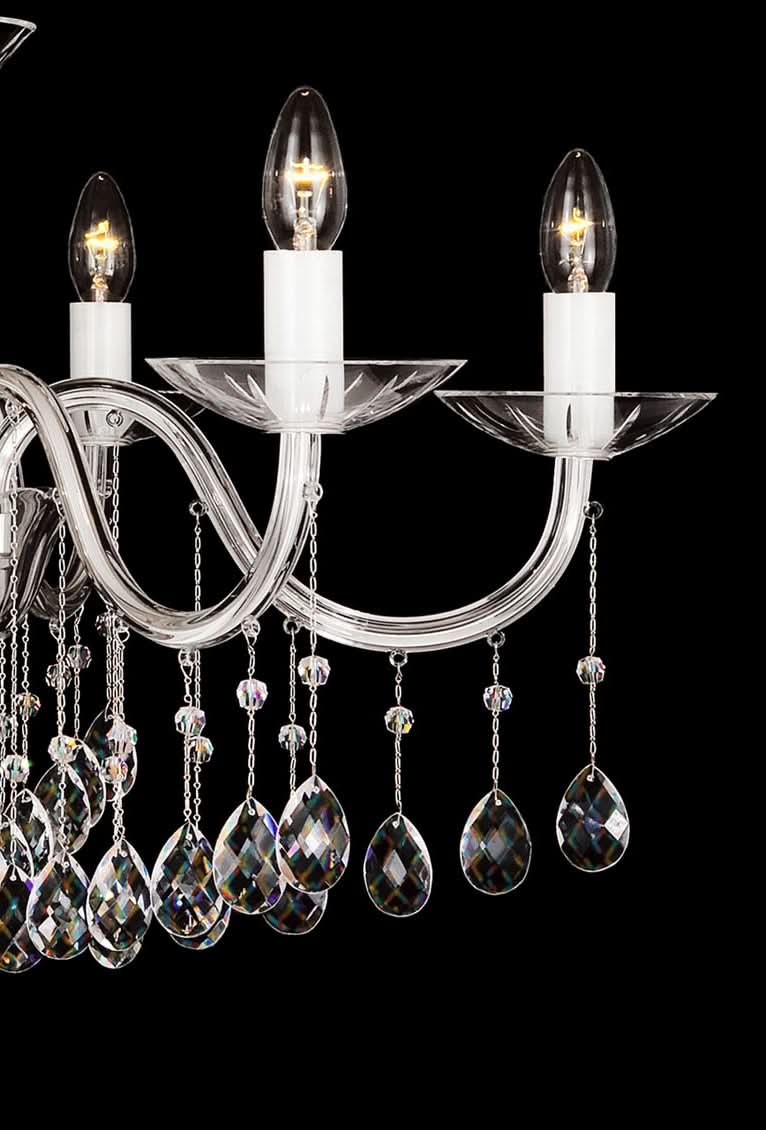 Lustre en verre transparent LB40500658P505