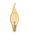 Ampoule LED E14 filament vintage flamme 1,5 W, 2400 K, 120 lm