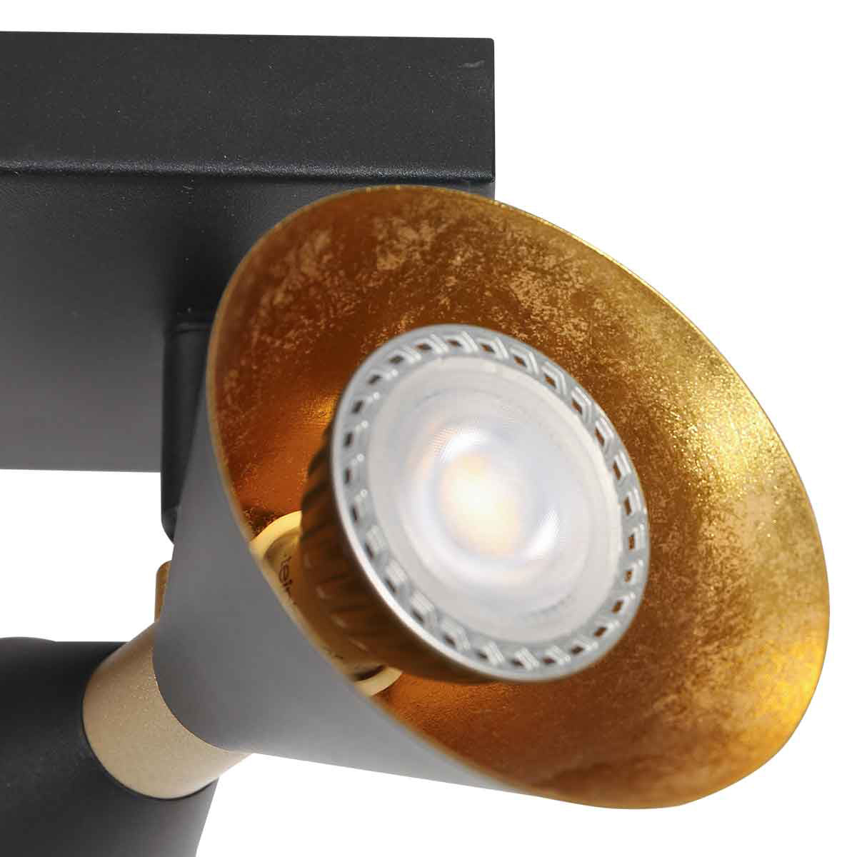 Spot noir 1 lampe Preto 4109ZW avec douilles GU10