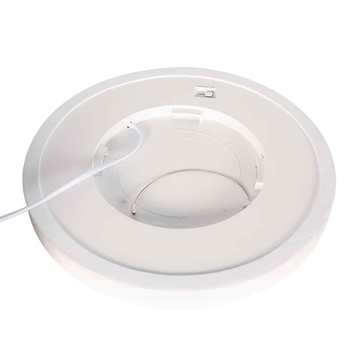 Plafonnier blanc 4131W avec variateur à 3 positions et réglage de la température de couleur Ø20 cm