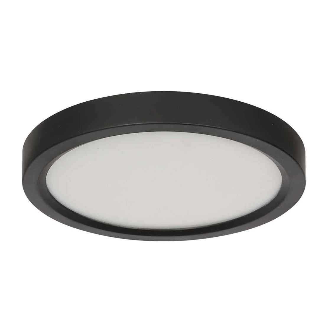 Lampe de plafond noire 4132ZW avec fonction dimmable à 3 niveaux et réglage de la température de couleur Ø29 cm